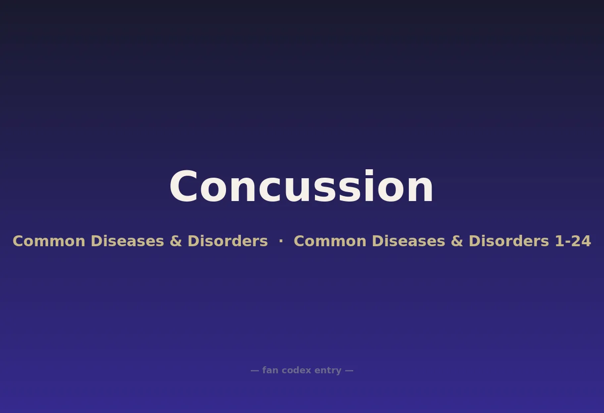 Concussion