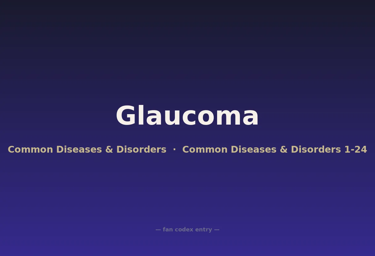 Glaucoma